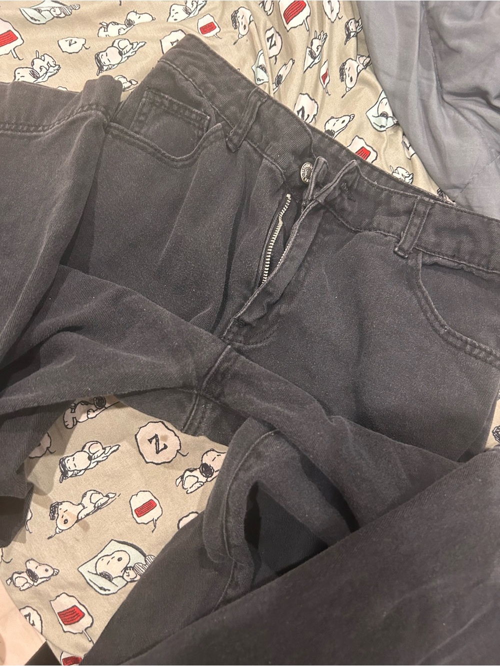 Classic Black High-Rise Jeans